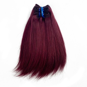 ผมตรงสีฟูมิแบบดับเบิ้ลดรอว์น ผมแท้ 100% สำหรับต่อผม - Product Image 2