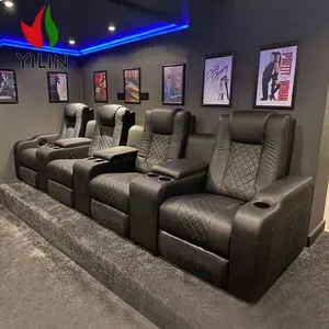 R933 Luxury Best Home Theater Cinema Furniture Custom Home Theater Recline Chair
