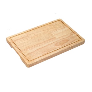 Platos de Madera Maciza para Carne, Estilo Bohemio, de Madera de Acacia, para Servir Barbacoa, Cortar Carne, <span class=keywords><strong>Restaurantes</strong></span>, <span class=keywords><strong>Sopa</strong></span> - Product Image 4
