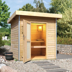 Sauna de Barril Comercial de Lujo para 2 Personas con Control Inteligente de Temperatura, Moderna y Tradicional, Eléctrica, de Cedro/Hemlock 1 - Product Image 3