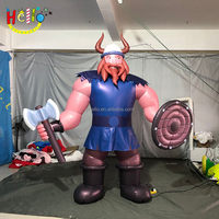 Figurine gonflable 3D poupée mascotte gonflable géant viking