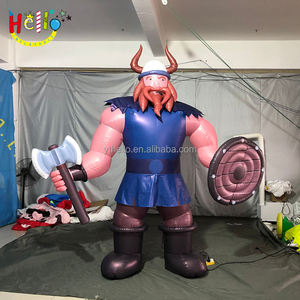 Inflable 3D figura muñeca mascota inflable gigante vikingo - Product Image 6