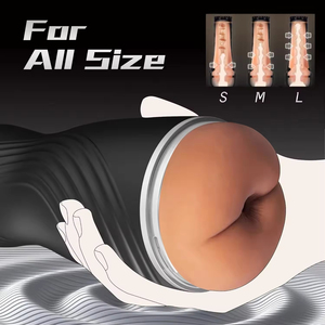 ของเล่นทางเพศสำหรับผู้ใหญ่ TPE ขนาดเล็ก กันน้ำ ถ้วยช่วยสำเร็จความใคร่ทางทวารหนักสำหรับผู้ชาย แบบสมจริง - Product Image 2