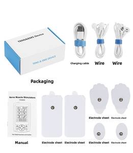 Appareil de massage à basse fréquence numérique TENS Physiotherapy Instrument pour la relaxation et le soulagement du cou et des épaules - Product Image 6