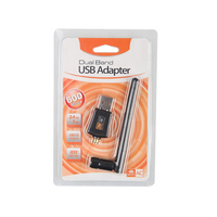Adaptateur Wifi externe mini 2-en-1 sans pilote, AC600 double bande 2.4G/5G, clé USB sans fil Soft AP pour ordinateur de bureau et portable
