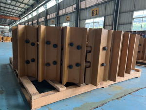 Conjunto de enlace de pista de grupo de pista de cadena de pista para excavadora Hitachi FH120 FH150 <span class=keywords><strong>FH200</strong></span> FH300 FH330 FH400 EX1000 EX1200 EX1800 - Product Image 5