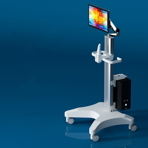 PM-OC-1T 현대 모바일 간호 카트 의료 모니터 카트 SPCC 소재 치과 트롤리 - Product Image 5