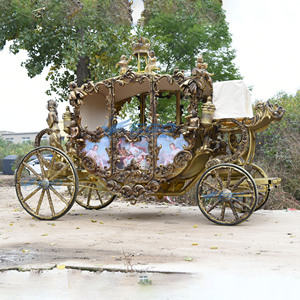 Nuevo Diseño 2026, Carruaje Real Eléctrico de Lujo para Parques Turísticos, Fabricado en China, Estilo Cenicienta - Product Image 2