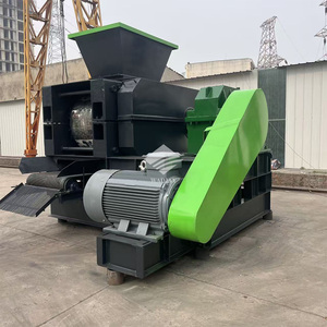 Automatic Coal Dust and Charcoal Powder <b>Ball</b> Press <b>Machine</b> with Durable Rollers - Product Image 1