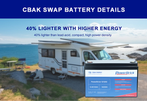 CBAK 12.8V 125Ah LiFePO4 液体電池モジュール 2000サイクル 高サイクル寿命 耐久性バッテリーパック -20～60℃ 121250 - Product Image 6