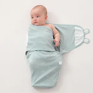 厂家供应婴儿睡袋睡衣毯柔软新生儿包裹毯婴儿睡袋
