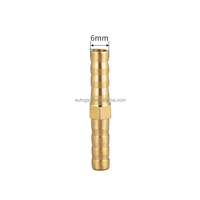 Raccord en T à 1 voie 8 mm en cuivre pour kit de conversion autogas 8x8x8 mm pour pièces de moteur GNV automobile