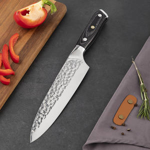 <span class=keywords><strong>Couteau</strong></span> à manche en bois Pakko allemand 1.4116 en acier inoxydable de 8 pouces, <span class=keywords><strong>couteau</strong></span> de cuisine et <span class=keywords><strong>couteau</strong></span> de <span class=keywords><strong>chef</strong></span>, texture forgée - Product Image 3