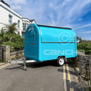 Chine Chariot de crème glacée de camion de hot-dogs mobile de haute qualité Remorque fourgonnette de nourriture mobile pour personnalisé - Product Image 1