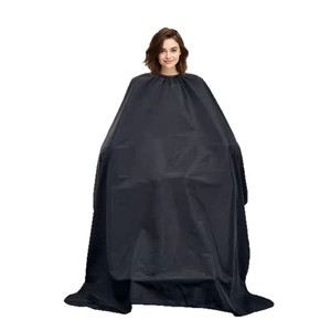 Chal de Peluquería Impermeable y Antiestático, Chal de Poliéster para Salón de Belleza, Vestido, con Botones a Presión para Abrir y Cerrar - Product Image 3