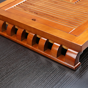 Solid Wood <b>Tea</b> Tray With Electric Stove Four In One Kung Fu <b>Tea</b> <b>Set</b> Heat Resistant Flat Design Customizable - Product Image 5