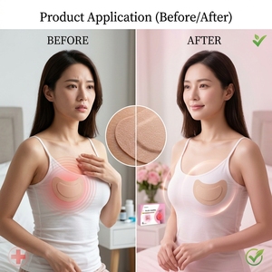 Parche para Aliviar el <span class=keywords><strong>Dolor</strong></span> Mamario con Tejido No Tejido OEM para Calmar las Molestias Menstruales y Mamarias - Product Image 4
