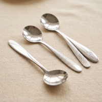 Ensemble de couverts légers en acier inoxydable miroir pour hôtels et restaurants – Couteau, fourchette, cuillère – Vaisselle pour service de table et traiteur