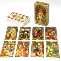 Jeu de cartes Oracle Tarot personnalisé avec impression sur mesure, cartes en espagnol et guide inclus