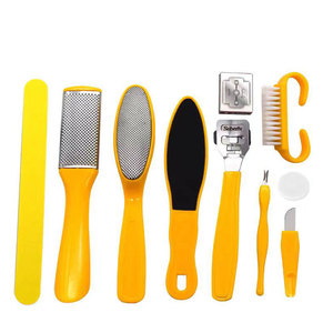 Kit de manucure et pédicure professionnel 8-en-1 très vendu – Râpe à callosités et lime à pieds en acier inoxydable - Product Image 3