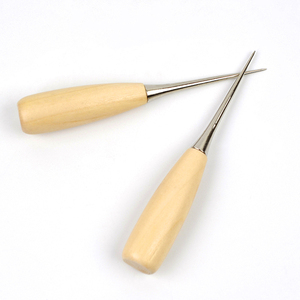 Инструменты для шитья кожевенного ремесла, инструменты для сверления, инструменты для ремонта шитья в палатке и обуви, ручной стежок с деревянной ручкой - Product Image 3