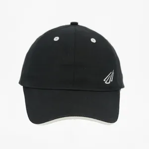 定制标志设计师运动户外棒球黑色狩猎带led灯的灯帽帽子