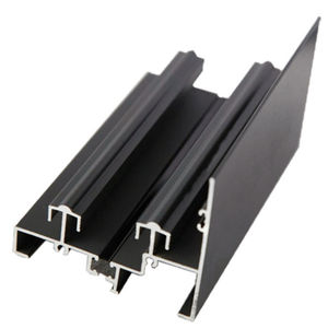 Profils de Sections en aluminium de <span class=keywords><strong>Fram</strong></span> de fenêtre de porte enduite de poudre de matériaux de construction de construction - Product Image 3