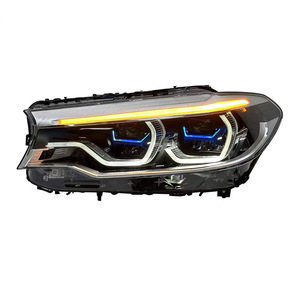 ชุดไฟหน้า LED 12V รุ่นใหม่ประสิทธิภาพสูง ดีไซน์แข็งแรงทนทาน สองสี สำหรับรถยนต์ซีรีส์ 5 ปี 2018-2020 G30 G38 ดีไซน์สองสี - Product Image 3