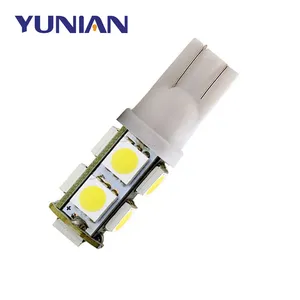 DC 12V 24V W5W 194 T10 5050 9SMD LED 전구 트럭 자동차 도어 번호판 통관 조명 화이트 블루 레드 그린 앰버