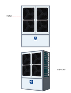 Nulite ปั๊มความร้อนจากโรงงานเพื่อการค้าเครื่องทำความร้อนให้กับ R32 45KW 65KW 90KW - Product Image 2