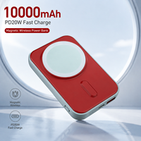 Nouvelle couleur, chargeur portable, batterie externe, charge magnétique sans fil, PD20W, batterie externe pour téléphone, batterie externe 10000 mAh