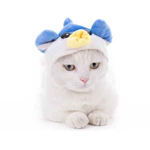 Lindo Animal en forma <span class=keywords><strong>de</strong></span> gato sombrero disfraz suave felpa perro sombrero <span class=keywords><strong>gorra</strong></span> con orejas divertido mascota fiesta sombrero para perro pequeño cachorro gatito - Product Image 6