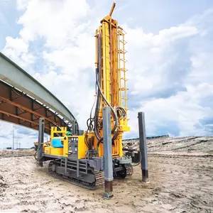 Water Well Drilling Machine Rigs Rock Bore Hole crawler 500m Water Well Drilling Rig