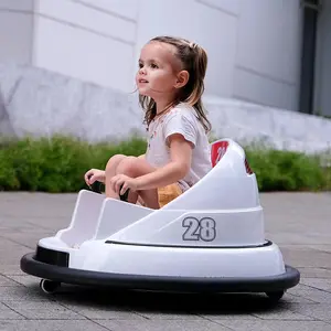 Powerwheels дикая вещь 360 вращающийся автомобиль бампер детский электрический автомобиль с батарейным питанием детские игрушки качалка машина