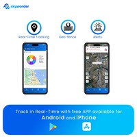 Fleet Management Vehicle GPS Tracker SKYWONDER Software Platform with GLONASS/GPRS/GSM PC & Android APP 1 Year Warranty