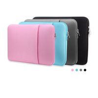 Tas Pelindung Laptop Tablet Anti Guncangan Bahan Neoprena Grosir untuk Macbook Air 13 Pro 12 14 15 15.6 Inch