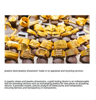 Lanscientific PeDX G5 Instrument de mesure de l'or spécial pour le stockage et le recyclage