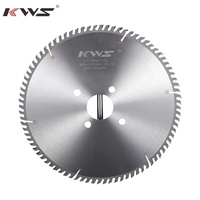 KWS TCT Kreissägeblätter für Laminierte Platten, Spanplatten und Paneele mit Guter Oberfläche ohne Risse