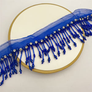 Decorazione decorativa per matrimonio con strass con perline a catena con colletto fatto da te - Product Image 3