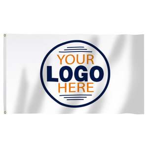 Drapeaux et bannières publicitaires d'extérieur du fabricant 30*45cm RTS 150D Drapeau personnalisé - Product Image 1