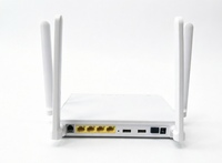 ONU NOT Model F680 F670L XPON GPON EPON 4GE+1TEL+2USB+WIFI 2.4G/5G Çift Bantlı Fttx Z-te Yonga Seti OMCI TR069 FTTH Orijinal