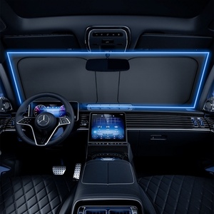 Tùy chỉnh cửa sổ phía trước xe Sun Visor có thể gập lại Nhiệt Cách Nhiệt kính chắn gió bóng râm Kích thước cụ thể Sun Protection <span class=keywords><strong>Shade</strong></span> cho dễ dàng - Product Image 1