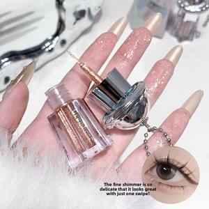 GeeBer का अपना नया एकल नेत्र छाया तरल मोती तरल मोती मोती, भारी मेकअप के लिए पानी का प्रमाण खनिज - Product Image 2