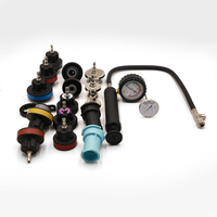 Kit penguji tekanan Radiator, Kit detektor air bocor, alat inspeksi otomatis untuk tangki air