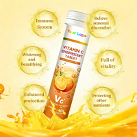 Toptan Vitamin C Efervesan Tabletler - 1000mg Bağışıklık Destekleyici Takviye Özel Etiketli Vitamin C Efervesan Tabletler