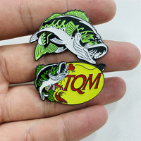 Badges personnalisés en alliage de zinc avec émail souple ou dur, épingles décoratives en métal pour chapeaux, casquettes et vêtements, logo personnalisé, faible MOQ