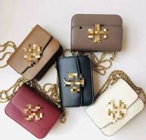 Asuwish Nuova Borsa a Tracolla TB Fashion Little Gold Brick con Catena Metallica - Product Image 1