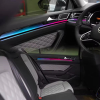 Éclairage ambiant dynamique pour VW Arteon B8 Passat, accessoires de mise à niveau de l'éclairage LED intérieur, lumières d'ambiance