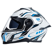 Casque de moto modulaire à double visière, best-seller, avec pack cadeau Bluetooth, certifié DOT, doublure en coton, casques de motocross rabattables