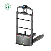 Gerbeur d'entrepôt CE Chariot élévateur AGV 800kg Capacité de charge Lumière AMR Palette
